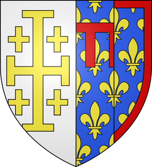 Blason duche fr Anjou-Sicie-Jérusalem.svg