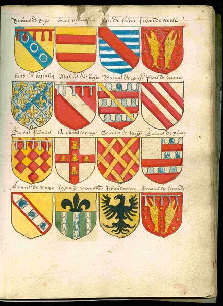 Bestand:Page 03 from a copy of Wapenboek Beyeren (armorial) from ca. 1600.jpg