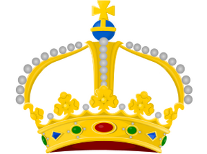 Rangkroon Kleinkinderen van Koning.svg