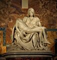 Michelangelo Buonarotti, Pietà, 1499, Sint Pieter, Rome