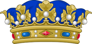 Crown of a Duke of France.svg