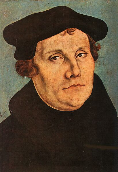 Bestand:Lucas Cranach (I) workshop - Martin Luther (Uffizi).jpg