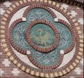 Rondleiding door de Sint Bavokerk: Wandschilderingen van de vier elementen: Water (middenschip)