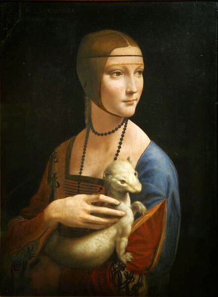 Bestand:Leonardo da Vinci - Lady with an Ermine.jpg