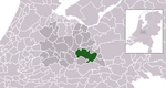 Location of Utrechtse Heuvelrug