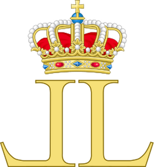 Dual Cypher of King Leopold and Queen Louise-Marie of the Belgians.svg