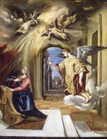 Annunciatie (El Greco ca 1575)