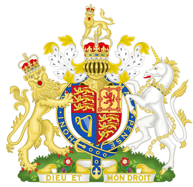Bestand:Royal Coat of Arms of the United Kingdom.svg