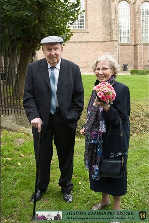 Bertus en Jo Olislagers - Zijlmans uit Raamsdonk 65 jaar getrouwd, 18 november 2013
