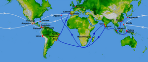 16th century Portuguese Spanish trade routes.png