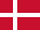 Vlag Positiekaart Denemarken