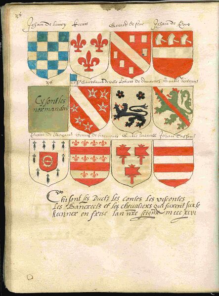 Bestand:Page 36 from a copy of Wapenboek Beyeren (armorial) from ca. 1600.jpg