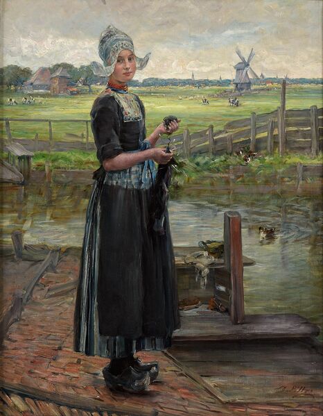 Bestand:Otto Piltz Holländisches Mädchen.jpg