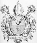 wapen van Abt Gerardus Rubens, abdij te Hemiksem
