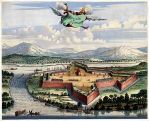 Antique print of the Batticaloa Fort, 1672.jpg