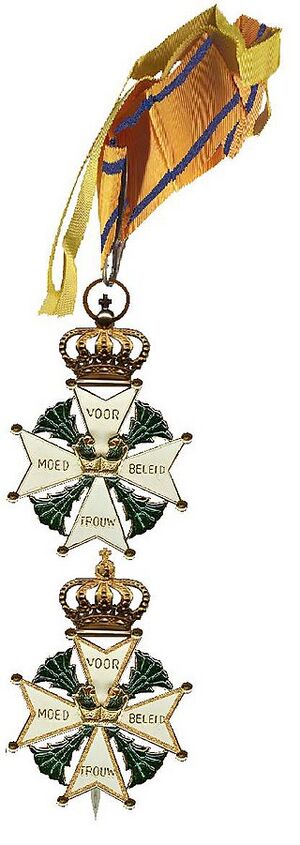 Commandeur in de Militaire Willems-Orde beter lint.jpg