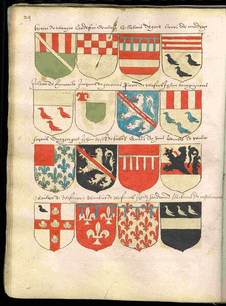 Bestand:Page 24 from a copy of Wapenboek Beyeren (armorial) from ca. 1600.jpg