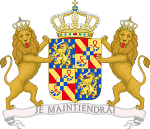 Coat of Arms of the Prince of Orange (1815-1884).svg