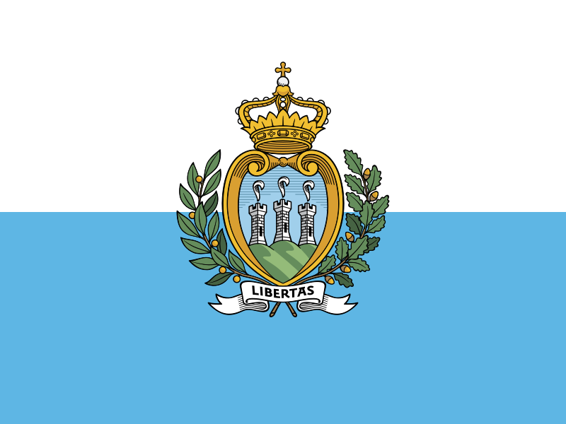 Bestand:Flag of San Marino.svg