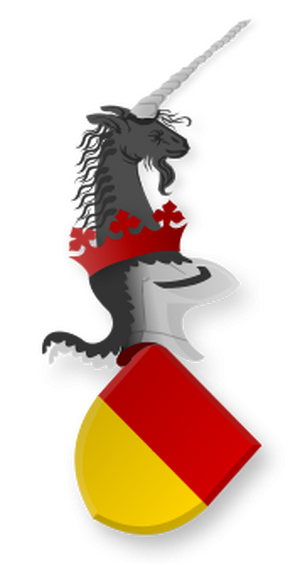 Messire Jean de Roubaix Codex 148 wapen.svg