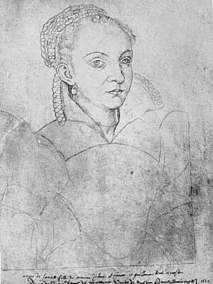Portret van Anna van Saksen (publiek domein)