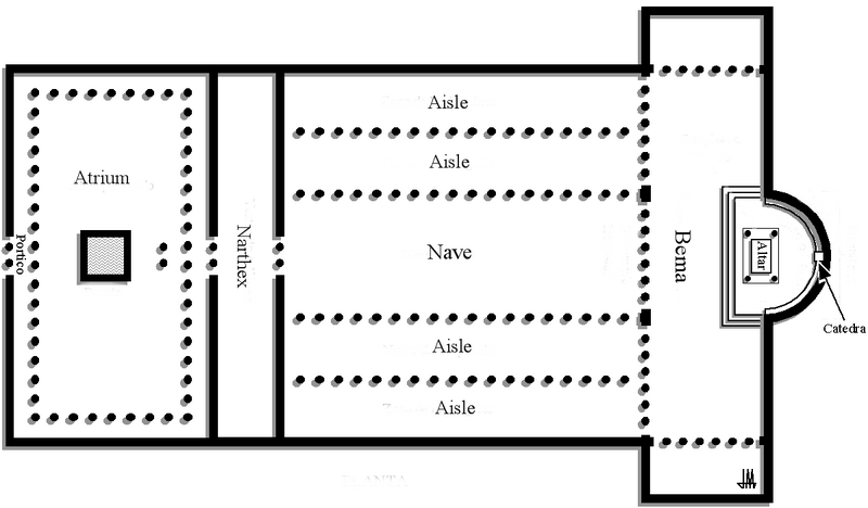 Bestand:Old St Peters Basilica plan.png