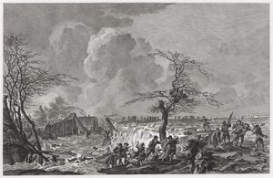 Dijkdoorbraak bij Doornik, 1799, RP-P-1944-1865.jpg