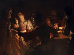Gerard van Honthorst, Verloochening van Sint-Petrus