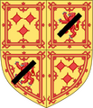 Wapen van James Stuart, 1e graaf van Moray.