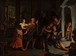 Nicolaes Knüpfer, Verloochening van Petrus