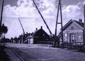 Halte Raamsdonkveer-Keizersdijk wachterswoning (1920) Bron: Langstraatspoorlijn.nl Jan van Velthoven