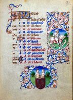 Mei in het getijdenboek van Simon de Varie