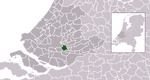 Location of Ridderkerk