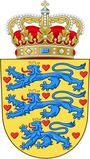 Bestand:National Coat of arms of Denmark.svg