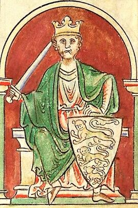 Richard I van Engeland (13e eeuw), Claudius D VI, Matthew Paris, British Library