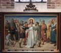 Rondleiding door de Sint Bavokerk nr. 53 De Kruisweg nr. 10: Jesus wordt van zijne kleederen beroofd – Op koperen plaat gemaakt door de Gebroeders Windhausen te Roermond 1899 (Zijgang links)