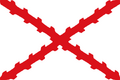 Bourgondisch kruis, door Spanje ook gebruikt als oorlogsvlag
