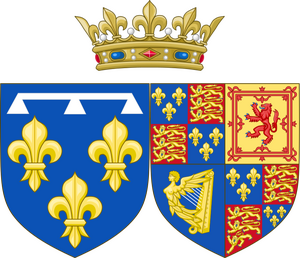 Armoiries Henriette d'Angleterre.svg