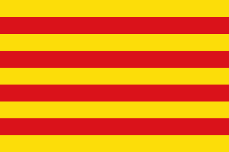 Bestand:Flag of Catalonia.svg