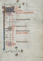 Oktober in het getijdenboek van de Meesters van Zweder van Culemborg