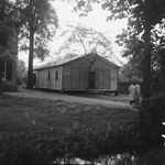 Noodwoning in de Betuwe in 1945