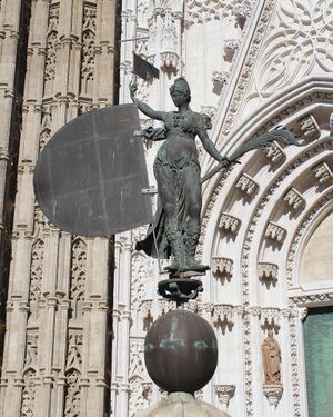 Weathervane, Seville Cathedral.jpg