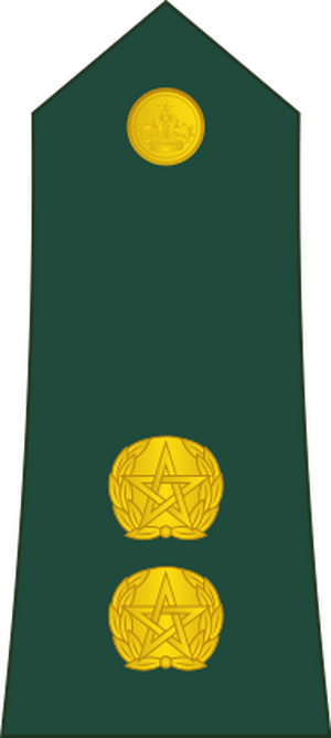 11-Moroccan Army-1LT.svg