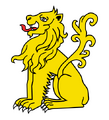 Zittende leeuw