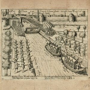 14-4002 Print Baudartius Triumphal entry of Prince of Orange in Brussels 1577 1.jpg