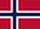 Vlag Positiekaart Noorwegen