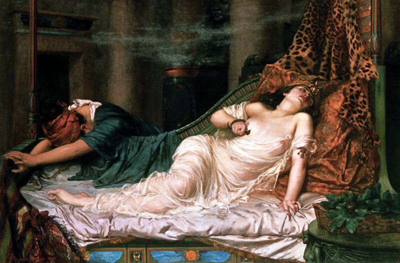 Bestand:The Death of Cleopatra arthur.jpg