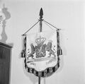 De Rijksstandaard in 1948, bij de inhuldiging van Koningin Juliana.