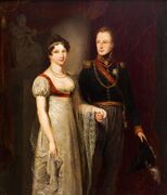 Anna Paulowna en Willem II in 1815