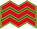 Sergeant (Irish: Sáirsint) (Irish Army)[47]